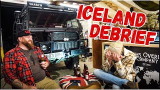 Overlanding Iceland Beers and 4x4s with The Adams overland company [upl. by Gnolb]