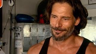 True Blood Star Joe Manganiello Talks Fitness [upl. by Laehctim]