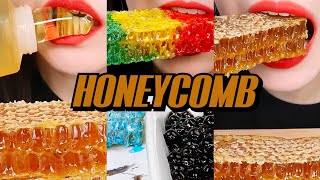 HONEYCOMB compilation by ZOEY ASMR  asmr sounds mukbang  best asmr eating [upl. by Aimil352]