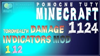 ToroHealth Damage Indicators 112  Jak zainstalować mody do Minecraft 112 PL [upl. by Nodyl]