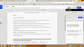 How to make an APA reference page using Google Docs [upl. by Arreik649]