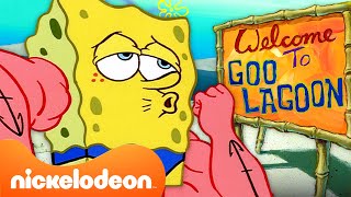 SpongeBob  SpongeBob Pergi ke Pantai Selama Tanpa Henti🏖️  SpongeBobOfficial  Nickelodeon Bahasa [upl. by Calderon]