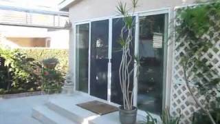 quotInvisiblequot Double Patio Sliding Security Screen Doors  Long Beach California  Majestec [upl. by Paulson]