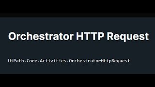 How to get Queue Items Using Orchestrator HTTP Request in Uipath [upl. by Leunad]