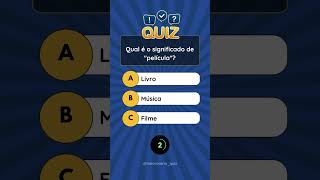 Você Conhece Estas Palavras em Espanhol 🌟🗣️ quiz espanhol shorts [upl. by Kcire]