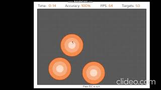 Beating Aimbooster while coding D [upl. by Ybocaj220]