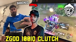 Zgod POV 100 Iq Clutch Shocked Neyoo 😯💛  Back to Back 1 v 3 🔥 [upl. by Anileda]