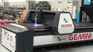 Découpe plasma toles machine cnc Gemini  Ficep France [upl. by Major]