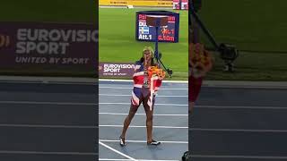 Great Britain Win Women’s 4x100M Relay Gold European Athletics Championshipsathleticscompetition [upl. by Jochebed]