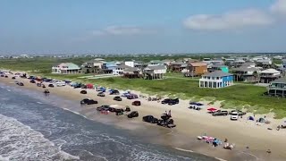 Galveston Co Judge anticipates ending unauthorized Jeep Weekend on Crystal Beach [upl. by Alger331]