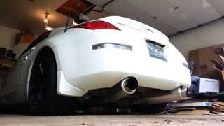 Twin Turbo 350z  Cold Startup  Idle  Rev [upl. by Kaltman]