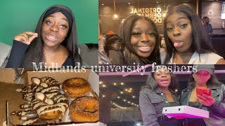 A week in the Midlands Vlog  university freshers edition  JUST4KIRA Coloured lenses BIRMINGHAM [upl. by Riegel]