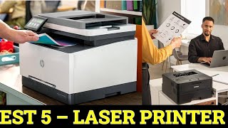 Top 5 Best Laser Printer Review 2024 [upl. by Lola]