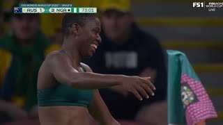 Oshoala Takes Off Shirt In Goal Celebration Against Australia the controversy [upl. by Eerac]