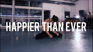 HAPPIER THAN EVER  Billie Eilish  Contemporary Dance  Choreography by Axelle Equinet [upl. by Ahsinawt29]