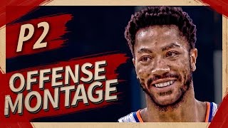 Derrick Rose UNREAL Offense Highlights Montage 20162017 Part 2  CRAZY Crossovers MVP ROSE [upl. by Anirrak28]