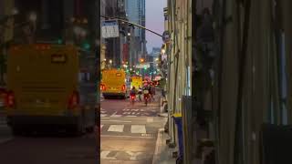 bikers along 5th Ave NewYorkCity [upl. by Akiehsal]