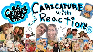 Caricature Partys caricatures with reactions ep6 [upl. by Anitsrik]