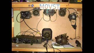 M0VST Clansman shack build in progress  Military Radio HD [upl. by Franni]