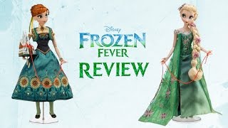 ElsaAnna Doll Frozen Fever Review ITA [upl. by Nref260]