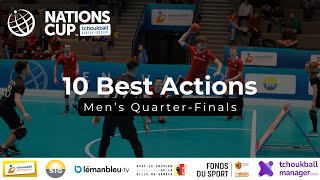 10 best actions  quarterfinals men  Tchoukball Nations Cup 2023 [upl. by Sillihp]