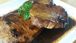 Glazed Boneless Pork Chops Episode 54 [upl. by Losyram]