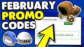 ROBLOX PROMO CODES FEBRUARY 2024  ALL NEW CODES NOT EXPIRED [upl. by Richarda]