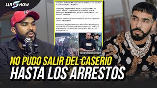 ANUEL AA NO PUDO SALIR DEL CASERÍO HASTA LOS APRESAMIENTOS [upl. by Tobe368]