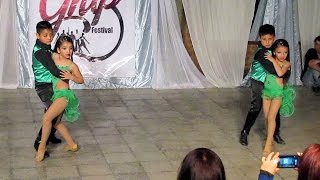 Festival Salsa y Bachata en Grupo 2014  Ritmo y Seducción grupo infantil [upl. by Dranek160]