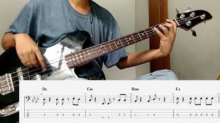 Keep It Up  Rex Orange County Bass Cover and Tab [upl. by Penoyer]