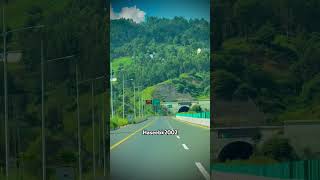 Beautiful View of Abbotabad Haripur road abbottabad haripur motorway urdu islamic viralvideo [upl. by Eenattirb369]