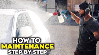 Complete Detailing Maintenance Process Step by Step For Beginners  Hunters Mobile Detailing [upl. by Aicenev]