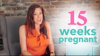 15 Weeks Pregnant  Ovia Pregnancy [upl. by Dlorej]