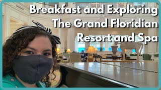 Breakfast at The Grand Floridian Cafe and Exploring The Grand Floridian Resort and Spa [upl. by Vowel]