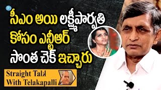 DrJayapraksh Narayana about Lakshmi Parvathi and NTR  Straight Talk with Telakapalli [upl. by Okir481]