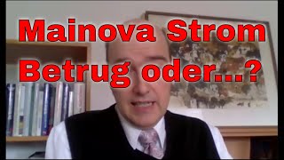 Mainova Vertragsverlängerung  Betrug oder Fehler oder alles gut Strom und Gas [upl. by Belldame]