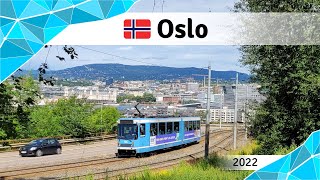 Oslo Old trams on the quottrikkquot  Trams in Northern Europe  Episode 2  2022 [upl. by Lecia126]