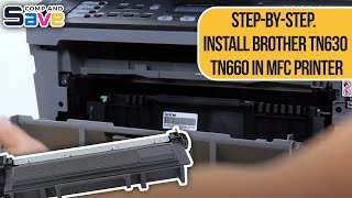 Brother MFCL2700DW Printer Toner Cartridges Installation [upl. by Imoin806]