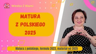 Matura z polskiego 2025 Witamy maturzystów 2025 [upl. by Pyne404]