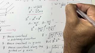 Derivation of Cut of Frequency of Rectangular Waveguide  Waveguide  R K Classes  Lec17 [upl. by Naamann181]