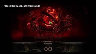 POE 325  Boss Rush T16  Delirium Orb   Flicker Strike Edit Build 240 MoveSpeed [upl. by Suneya]