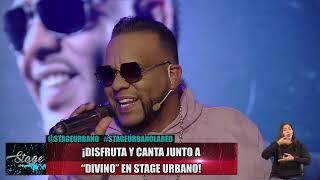 Divino canta quotPobre Corazónquot en Stage Urbano [upl. by Leirda]