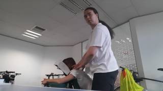 Onsite tuina chair massage london 推拿 [upl. by Gilroy644]