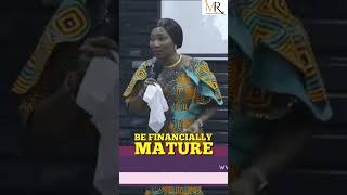 Be financially mature  Funke Adejumo relationship marriage shorts [upl. by Novah]