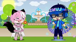 Gacha h34t VS Luni  GC Meme [upl. by Notirb]