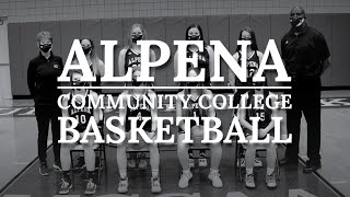 2021 Womens Basketball Alpena CC vs Muskegon Community College [upl. by Costin41]