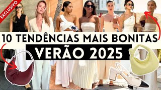 🔴AS 10 TENTÊNCIAS MAIS BONITAS DO VERÃO 2025 LINDA COM A MODA PRIMAVERA VERÃO 2025 [upl. by Eeslek]