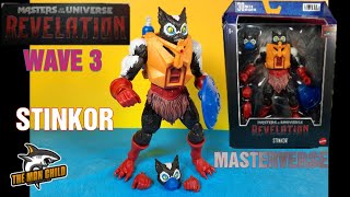 MASTERS OF THE UNIVERSE quotREVELATIONquot Wave 3 MASTERVERSE STINKOR Figure REVIEW [upl. by Drawyah]