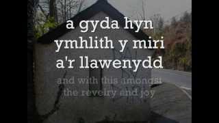 Ethiopia Newydd  Geraint Jarman ar Cynganeddwyr geiriau  lyrics [upl. by Kimberley637]