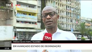 Prédio da ExFAPA Huambo  Em estado avançado de degradação [upl. by Vita366]